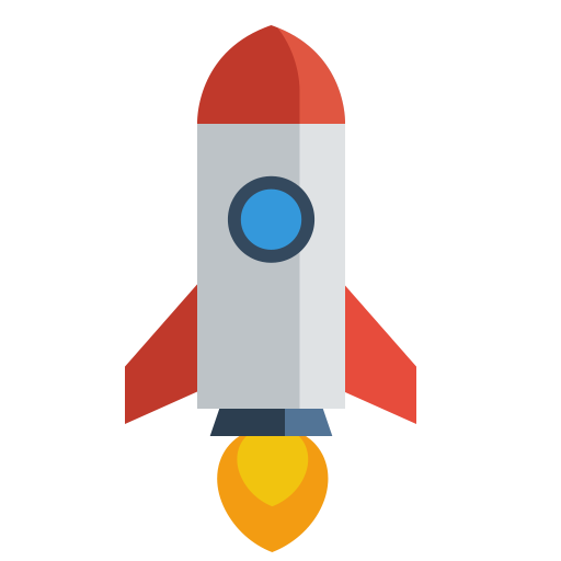 Detail Rocket Icon Nomer 13