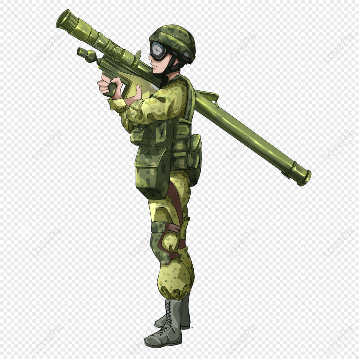 Detail Rocket Launcher Png Nomer 39