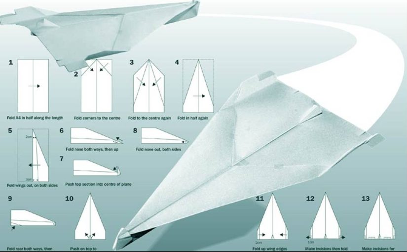 Detail Rocket Paper Airplane Nomer 17