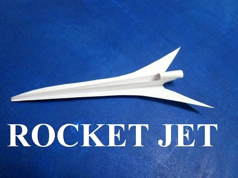 Detail Rocket Paper Airplane Nomer 6