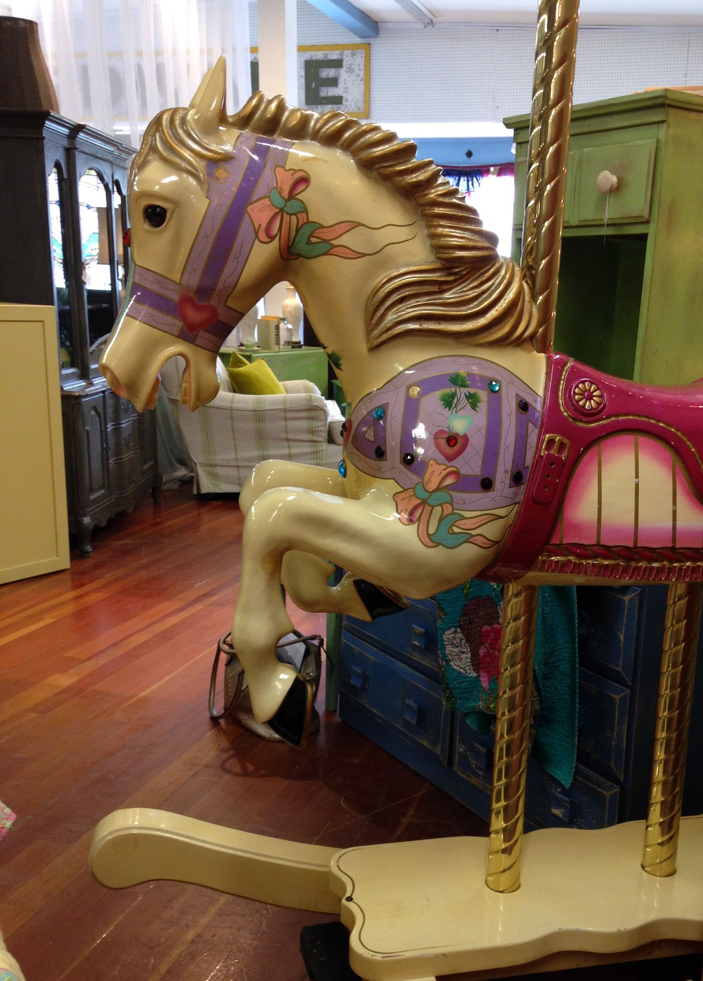 Detail Rocking Carousel Horse Nomer 4