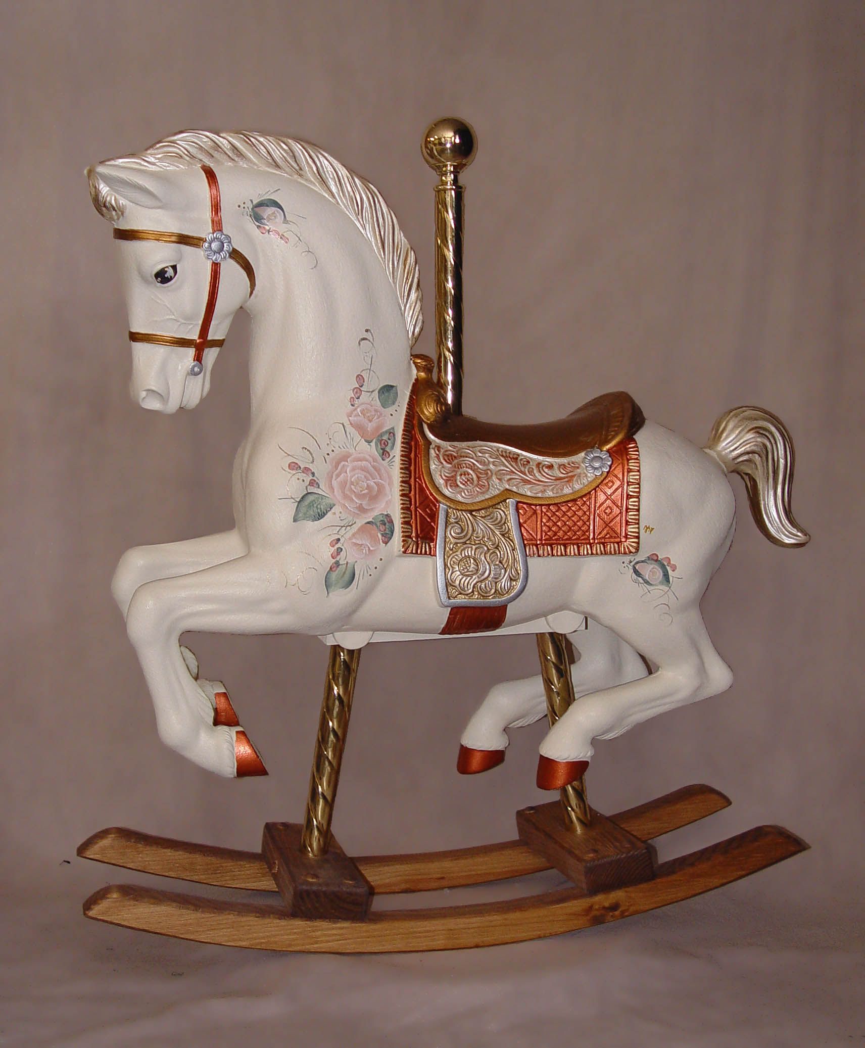 Detail Rocking Carousel Horse Nomer 37