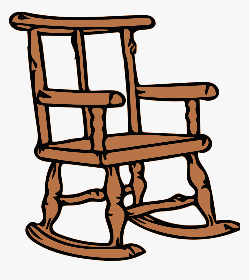 Detail Rocking Chair Clip Art Nomer 12