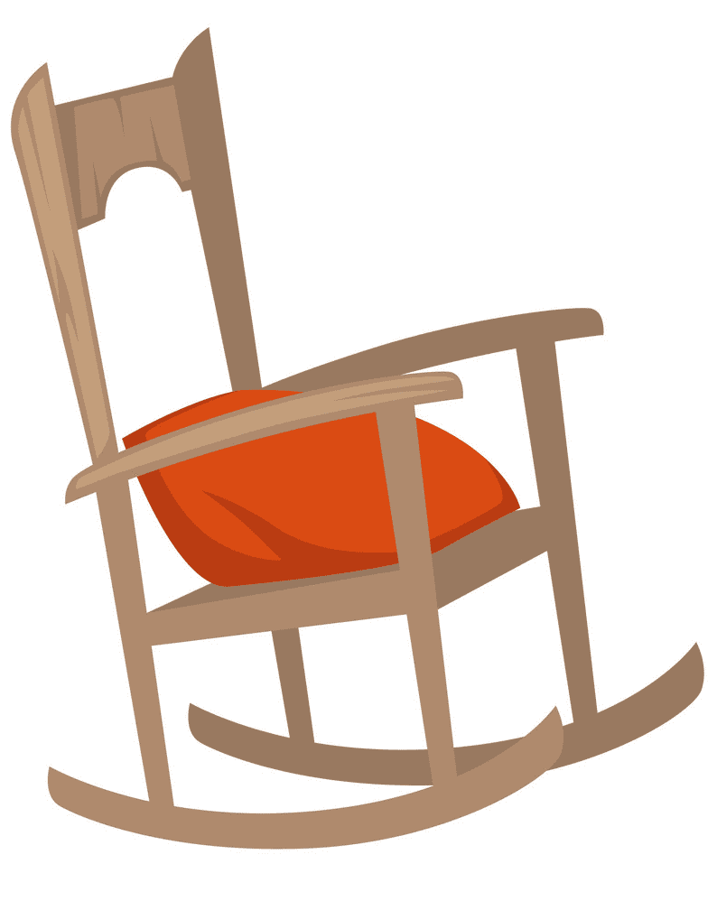 Detail Rocking Chair Clip Art Nomer 15