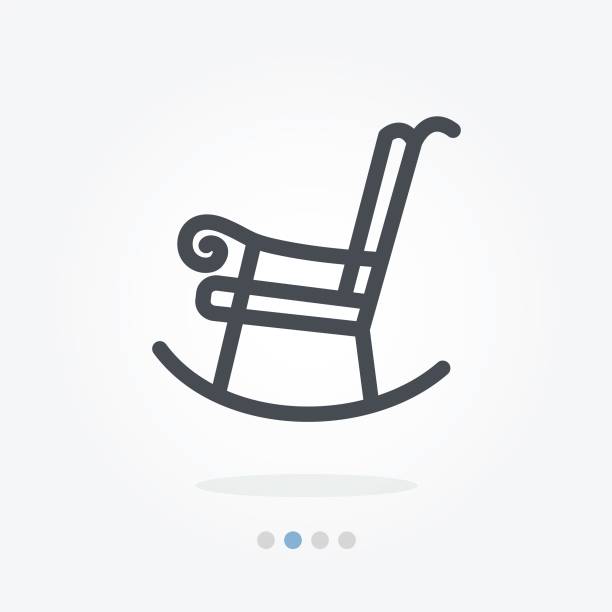 Detail Rocking Chair Clip Art Nomer 20