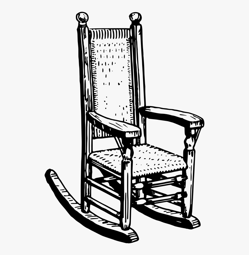 Detail Rocking Chair Clip Art Nomer 30