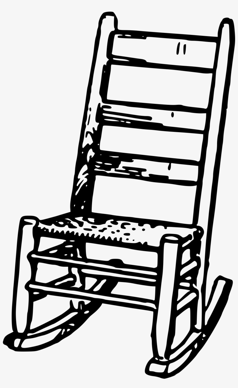 Detail Rocking Chair Clip Art Nomer 34