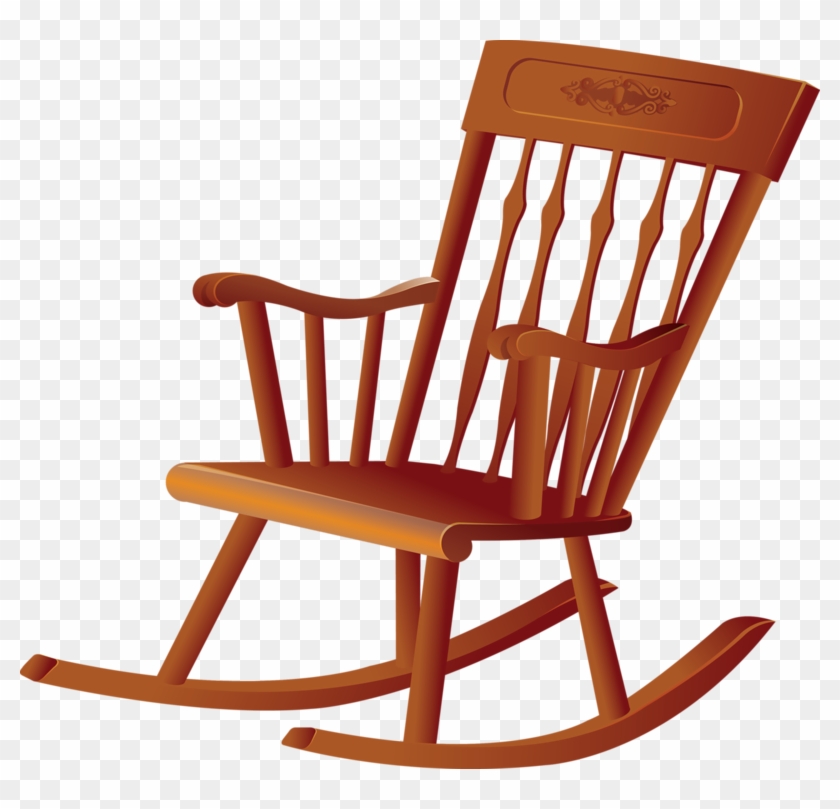 Detail Rocking Chair Clip Art Nomer 8