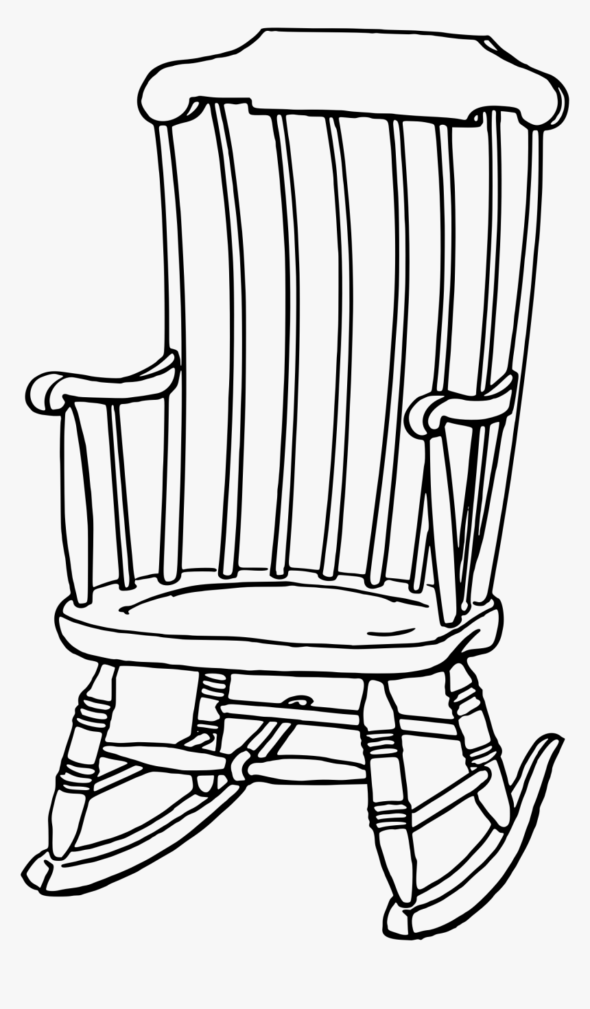 Detail Rocking Chair Clip Art Nomer 10