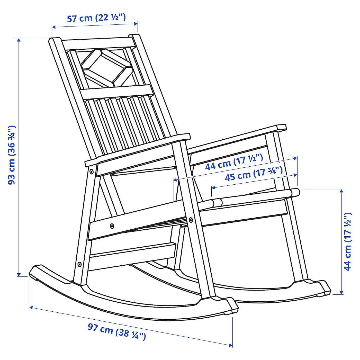 Detail Rocking Chair Images Nomer 14