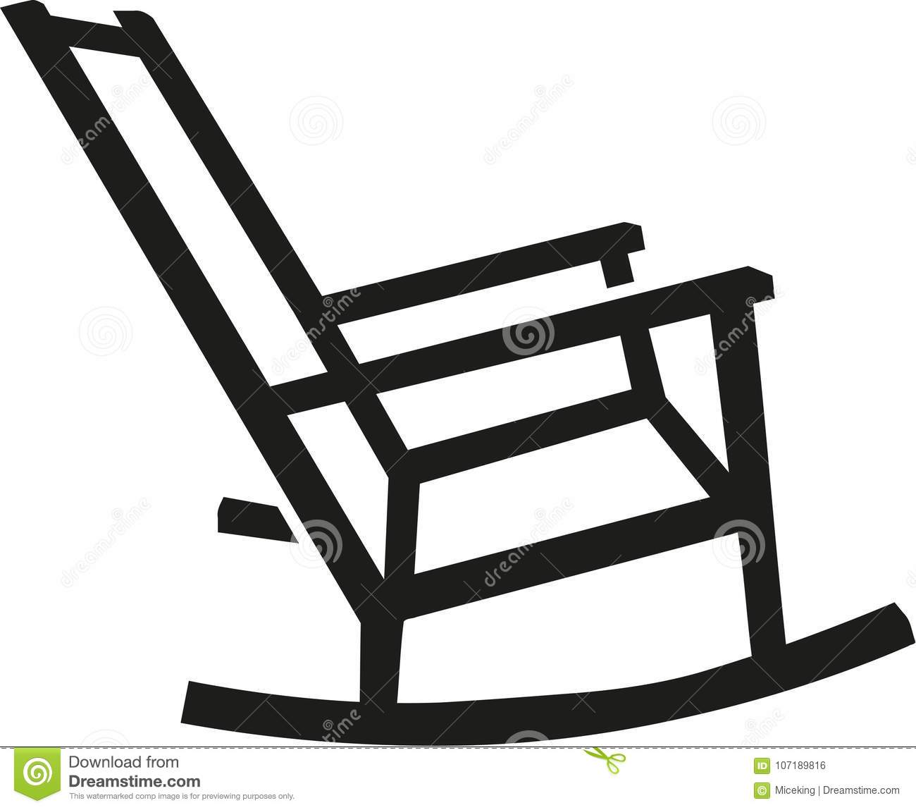 Detail Rocking Chairs Clipart Nomer 16