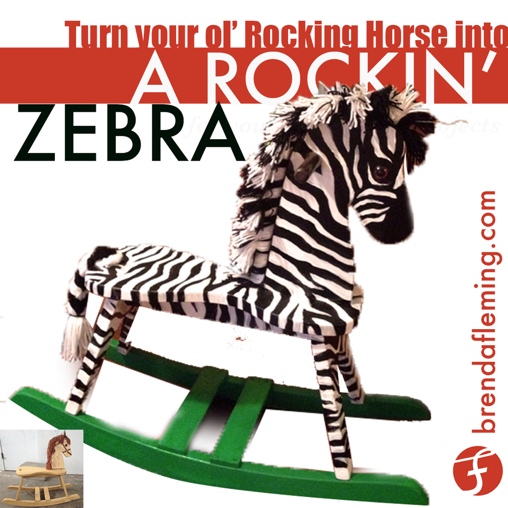 Detail Rocking Zebra Horse Nomer 42