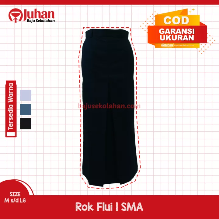 Detail Rok Lipit Hitam Nomer 16
