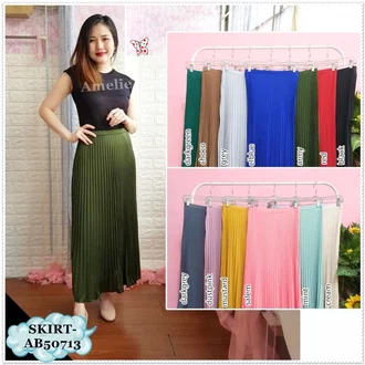 Detail Rok Lipit Hitam Nomer 36
