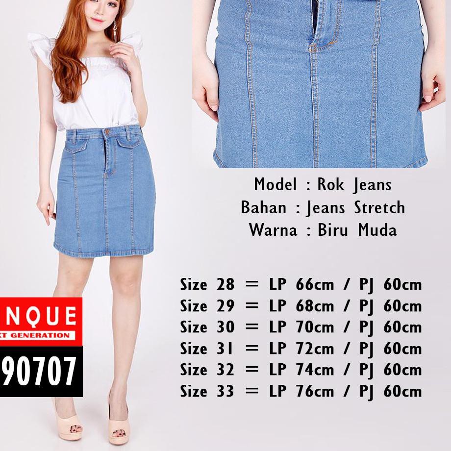 Detail Rok Pendek Levis Nomer 5