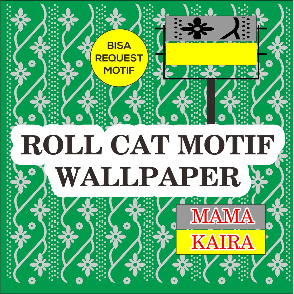 Detail Roll Cat Motif Wallpaper Nomer 30