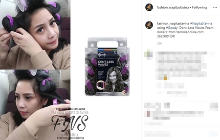 Roll Rambut Nagita Slavina - KibrisPDR