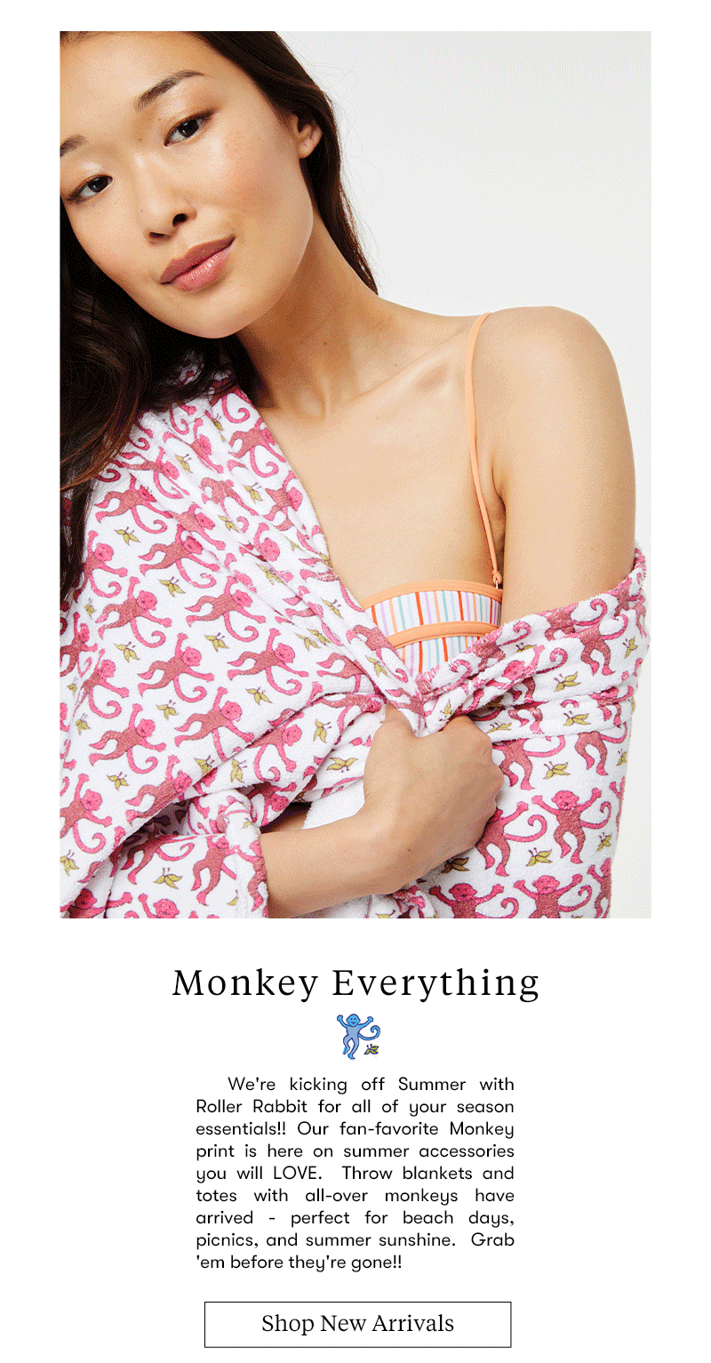 Detail Roller Rabbit Monkey Blanket Nomer 41