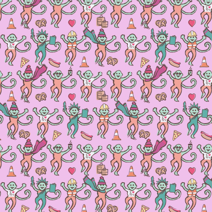Detail Roller Rabbit Wallpaper Monkey Nomer 17