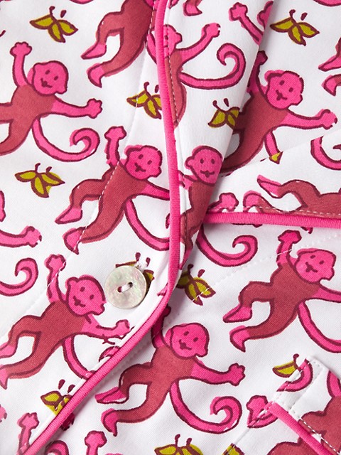 Detail Roller Rabbit Wallpaper Monkey Nomer 32