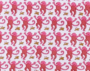 Detail Roller Rabbit Wallpaper Monkey Nomer 8