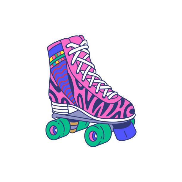 Detail Roller Skates Clipart Black And White Nomer 39