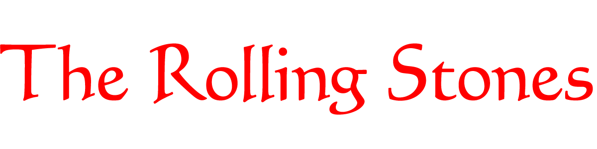 Detail Rolling Stone Font Nomer 23