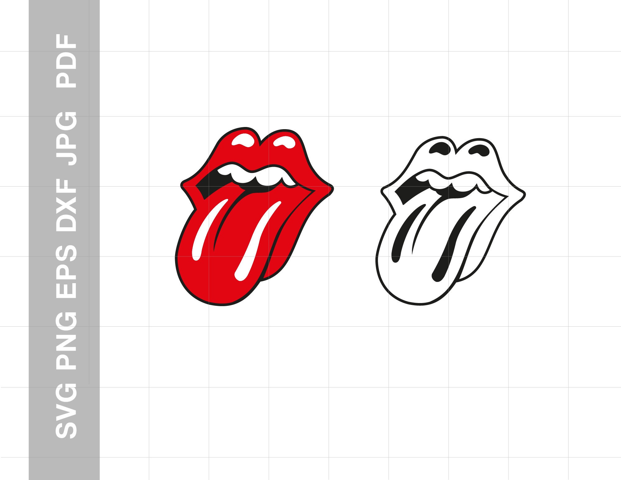 Detail Rolling Stones Logo Png Nomer 29