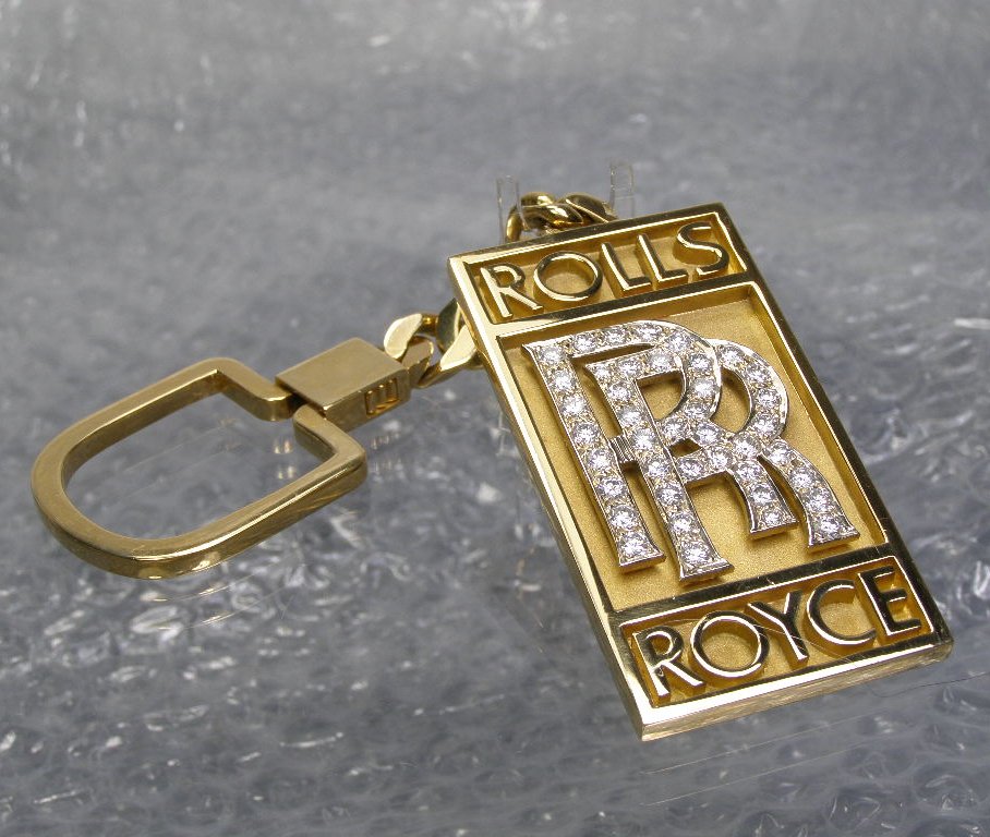 Detail Rolls Royce Keychain Nomer 18