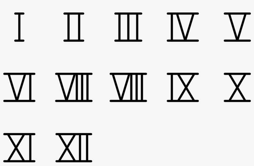 Detail Roman Numeral 2 Png Nomer 9