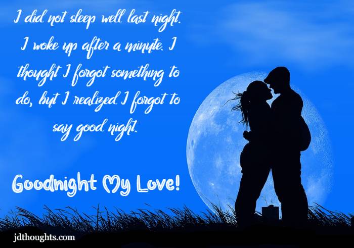 Detail Romantic Good Night Quotes Nomer 2