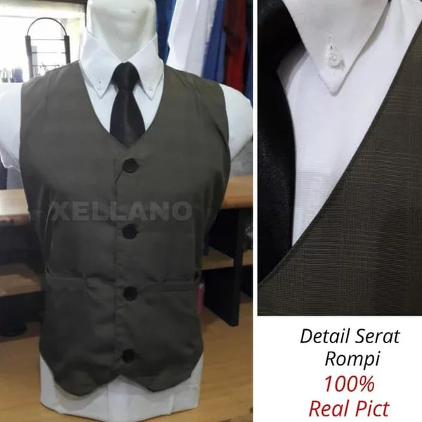 Detail Rompi Jas Pria Modern Nomer 50