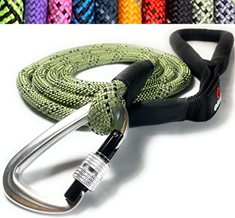 Detail Rope Dog Leash With Carabiner Nomer 12