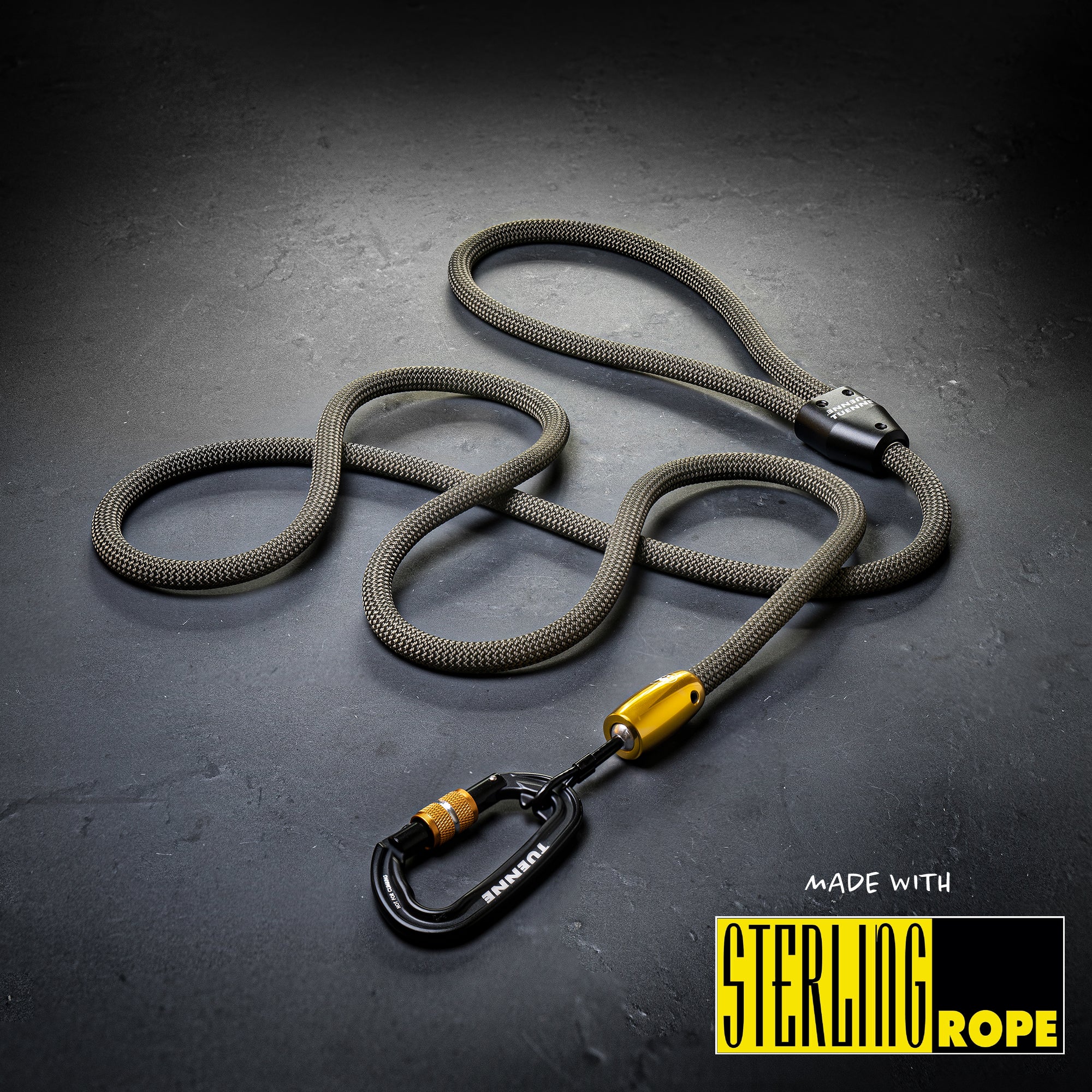 Detail Rope Dog Leash With Carabiner Nomer 18