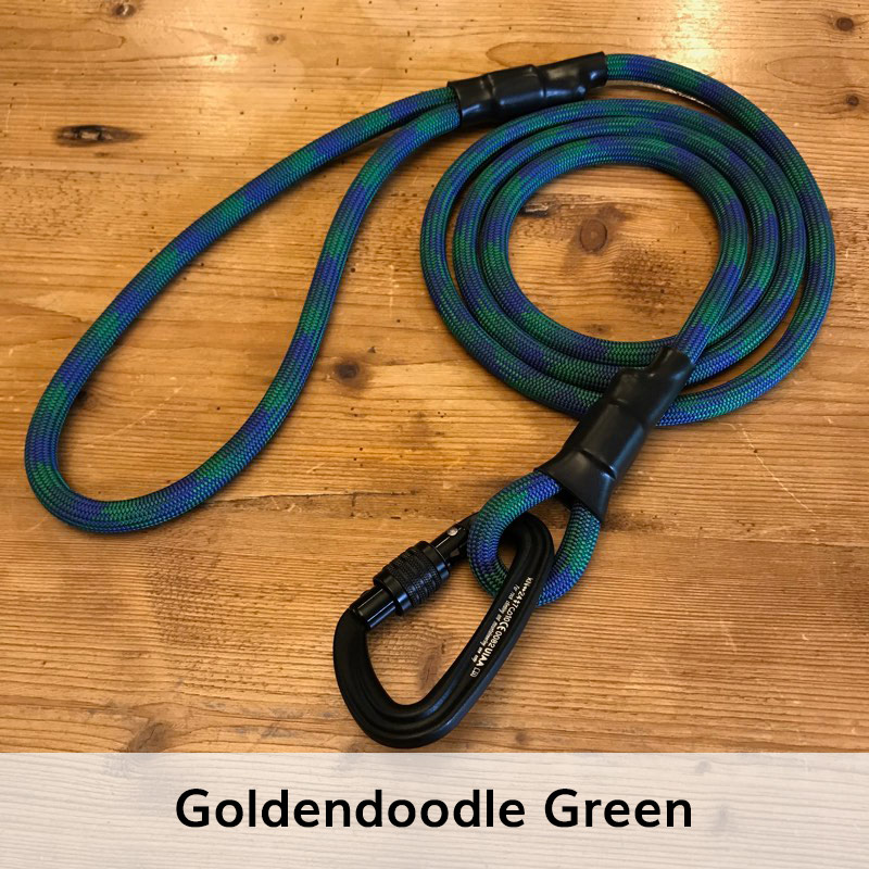 Detail Rope Dog Leash With Carabiner Nomer 45