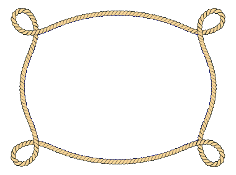Detail Rope Frame Clipart Nomer 3
