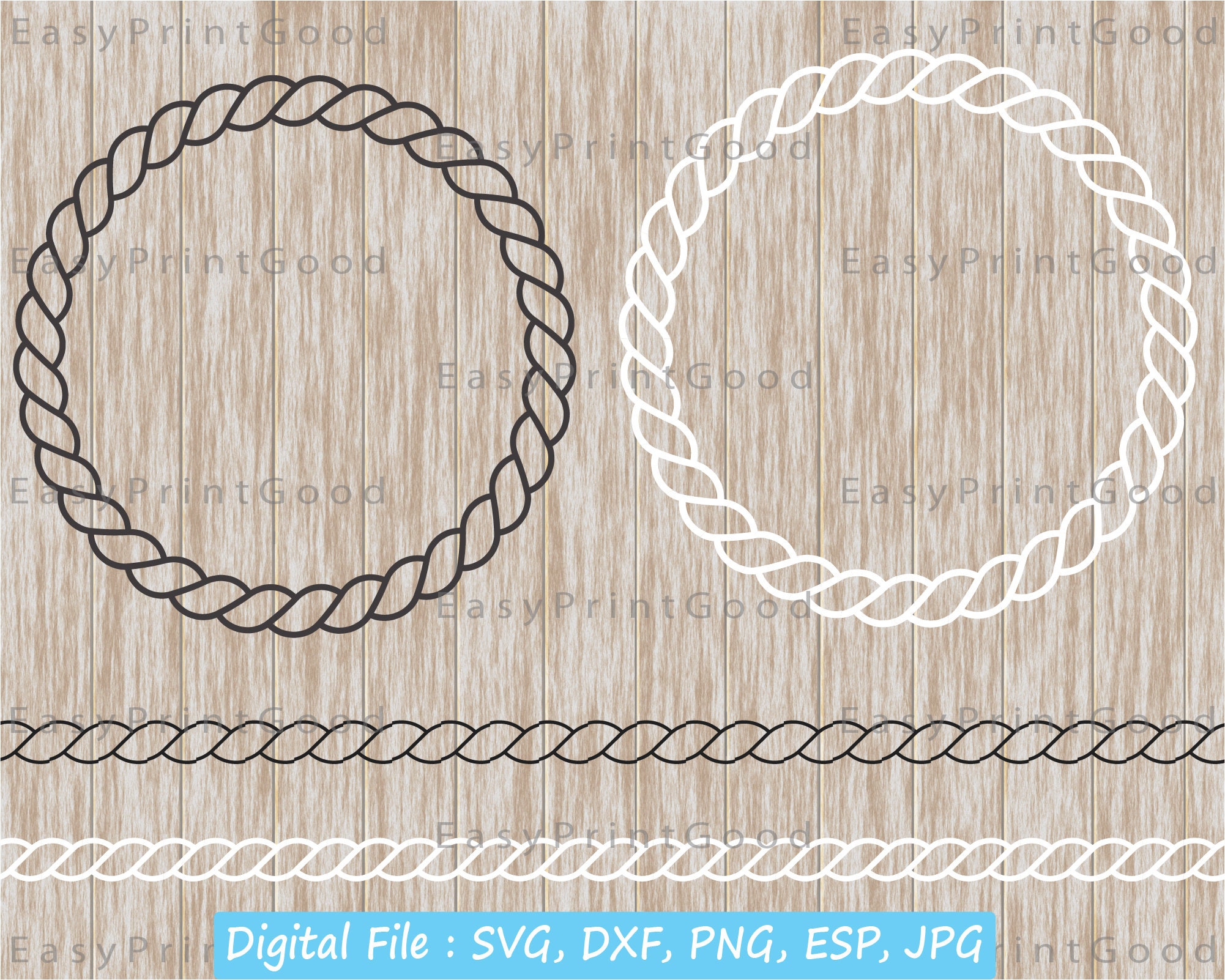 Detail Rope Frame Clipart Nomer 44