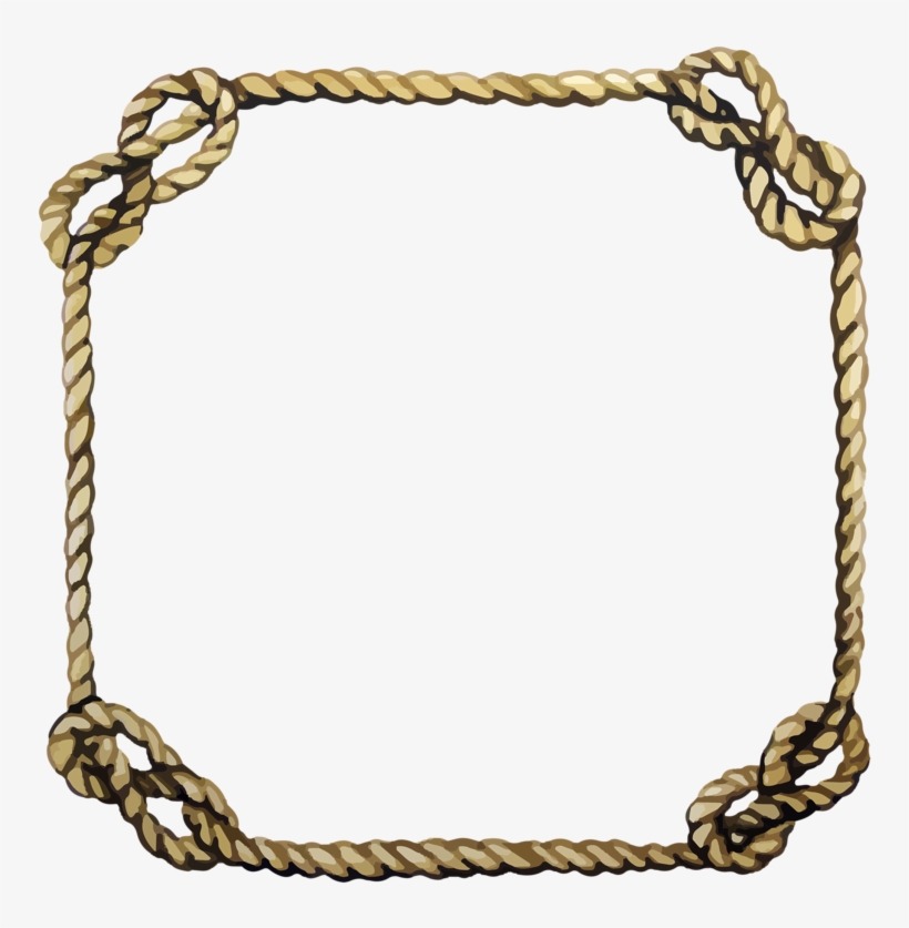 Detail Rope Frame Clipart Nomer 7