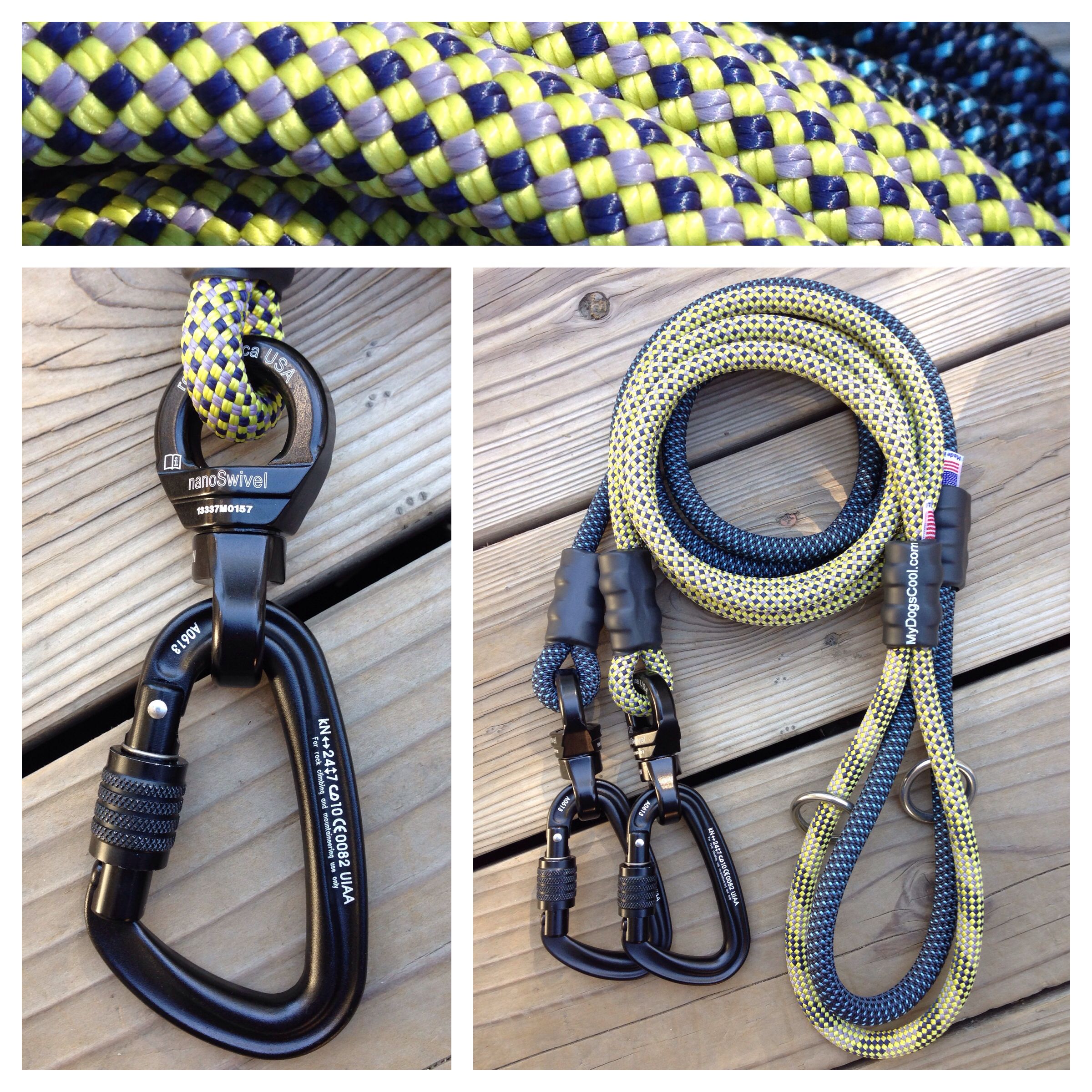 Rope Leash With Carabiner - KibrisPDR