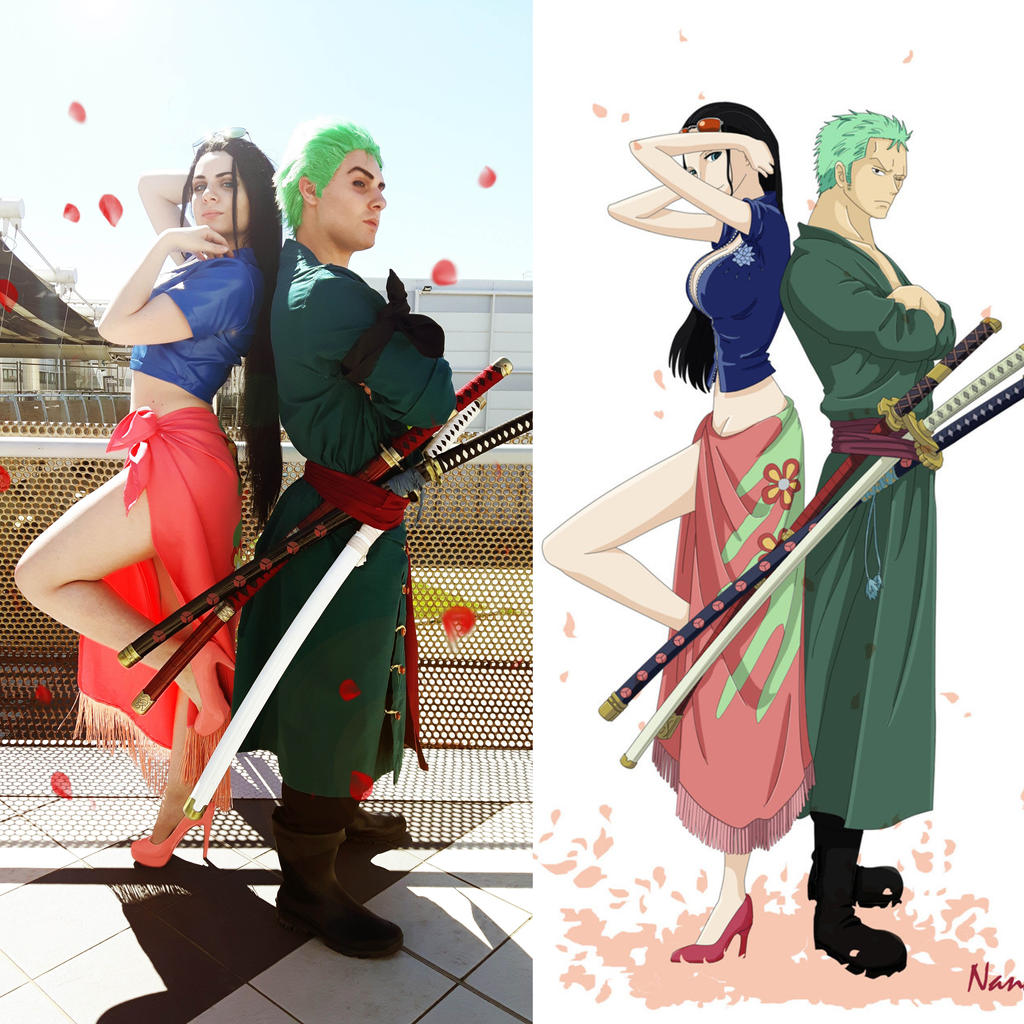 Detail Roronoa Zoro And Nico Robin Nomer 2