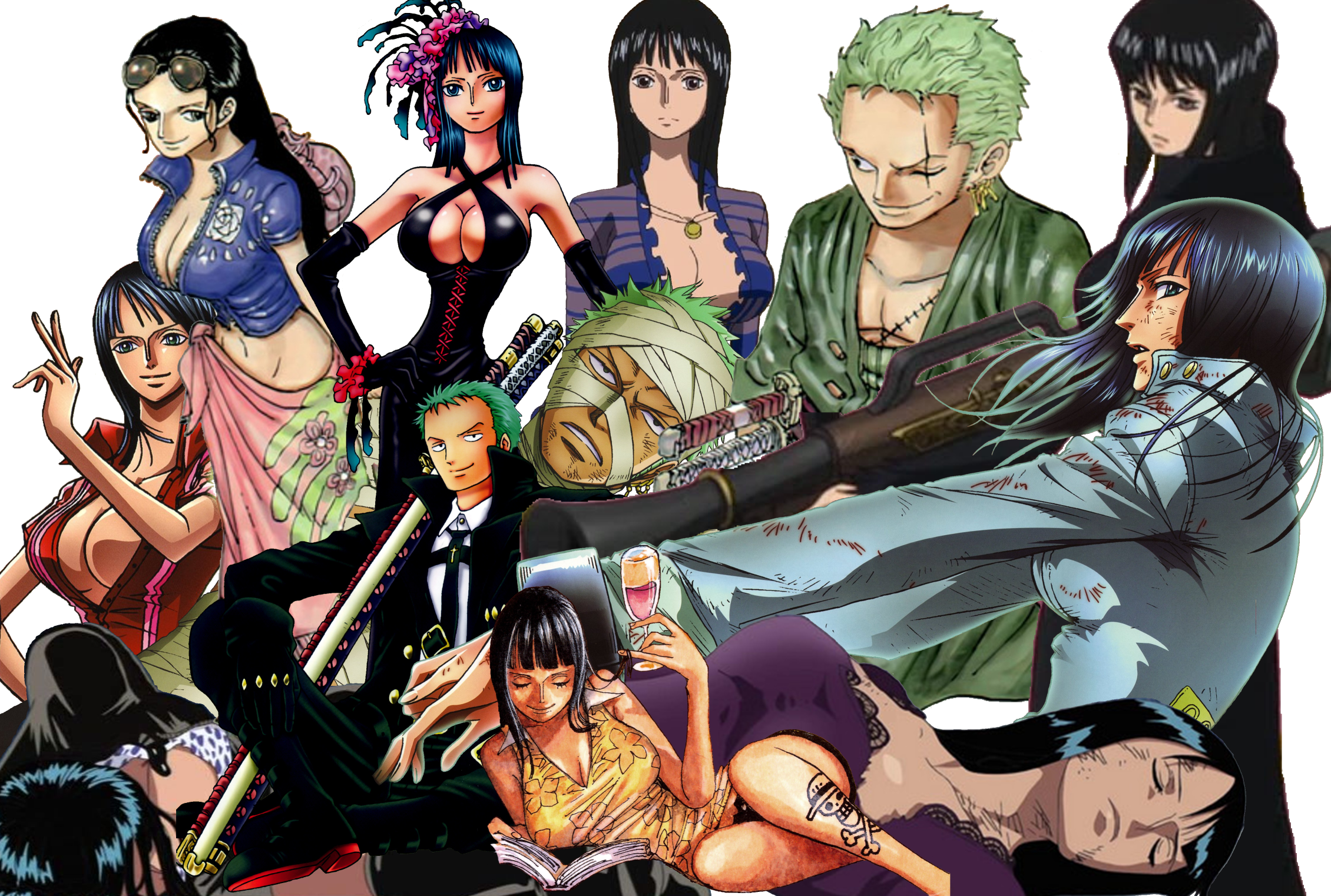 Detail Roronoa Zoro And Nico Robin Nomer 13