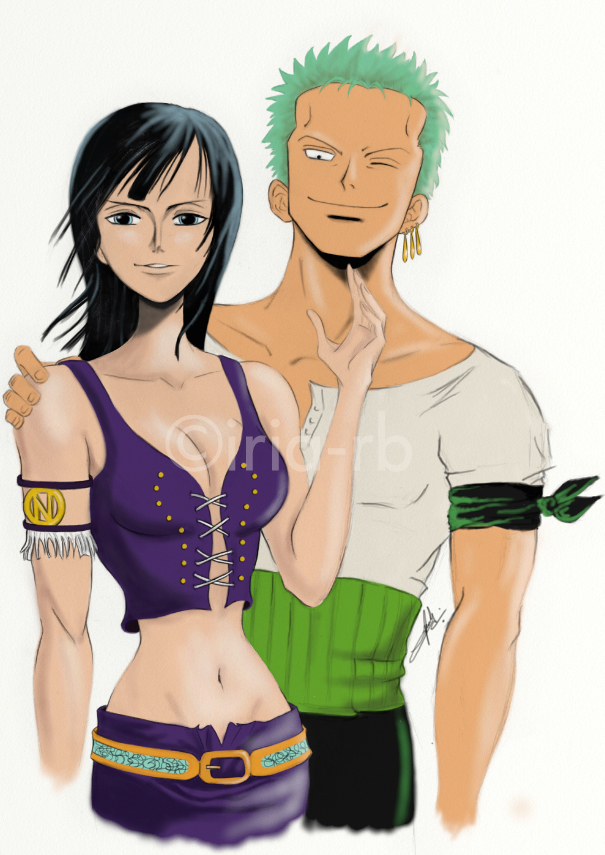 Detail Roronoa Zoro And Nico Robin Nomer 16