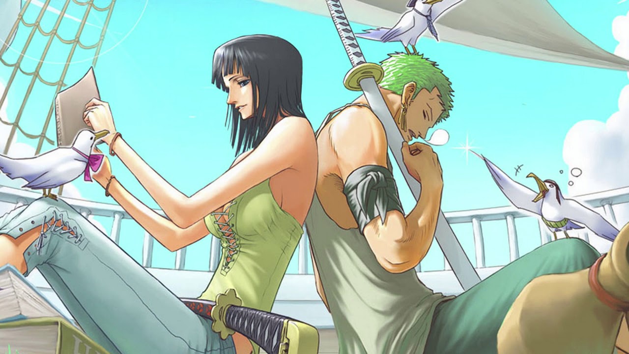 Detail Roronoa Zoro And Nico Robin Nomer 6