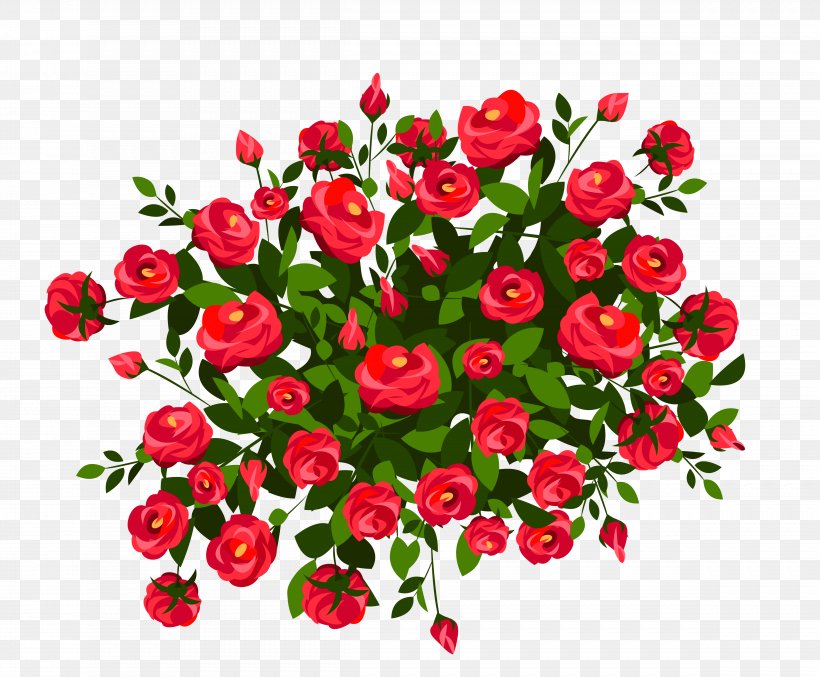 Detail Rose Bushes Clipart Nomer 5