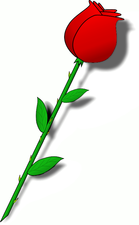 Detail Rose Clipart Nomer 31