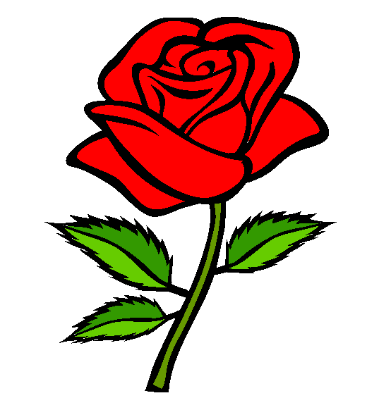 Detail Rose Clipart Nomer 10