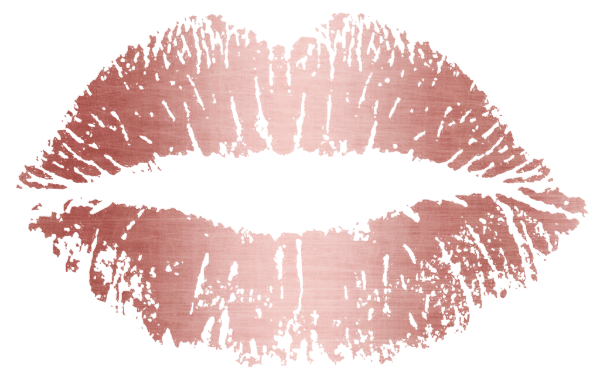 Detail Rose Gold Lips Clipart Nomer 13