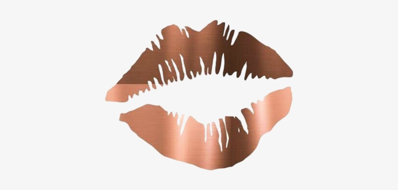 Detail Rose Gold Lips Clipart Nomer 29