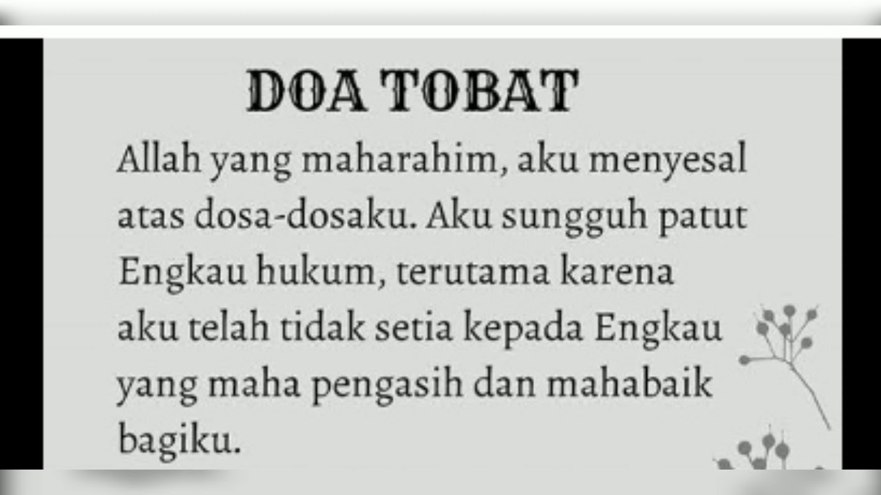 Detail Doa Pertobatan Katolik Nomer 4