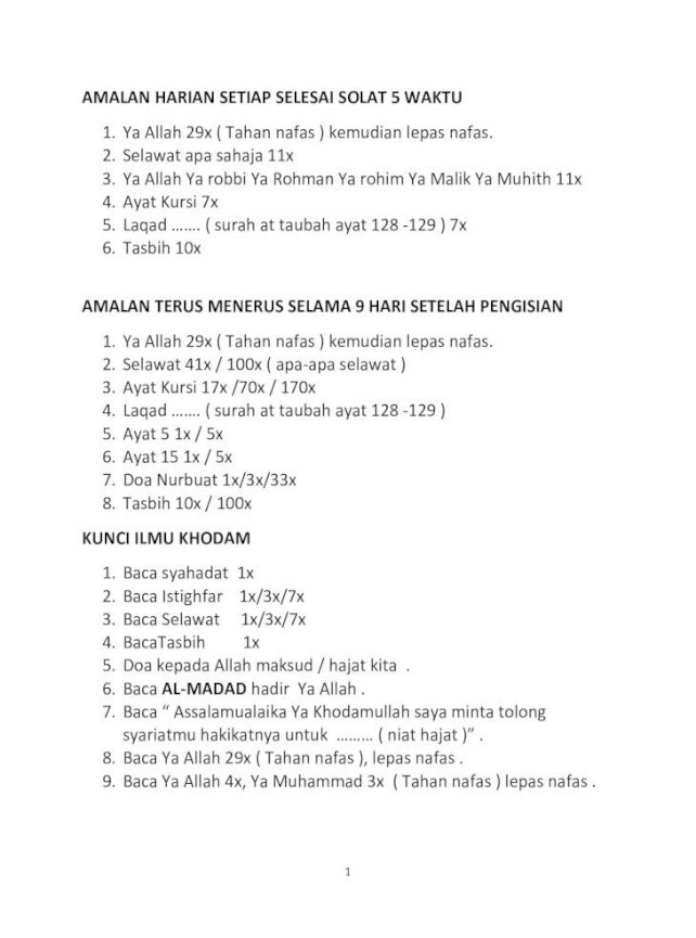 Detail Doa Qosam Khodam Surat Al Waqiah Nomer 28